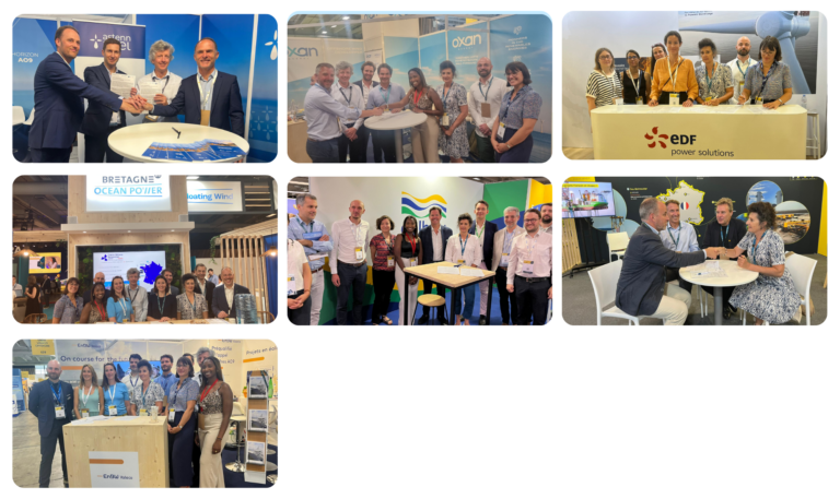 A Seanergy 2025 les équipes de FOR signent les contrats d'engagement pour du contenu local avec les candidats AO9