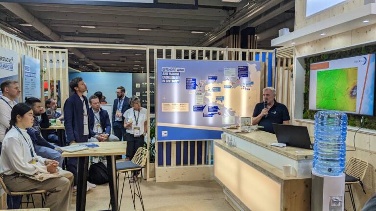 Présentation des projets hydroliens d'Inyanga à Seanergy 2025
