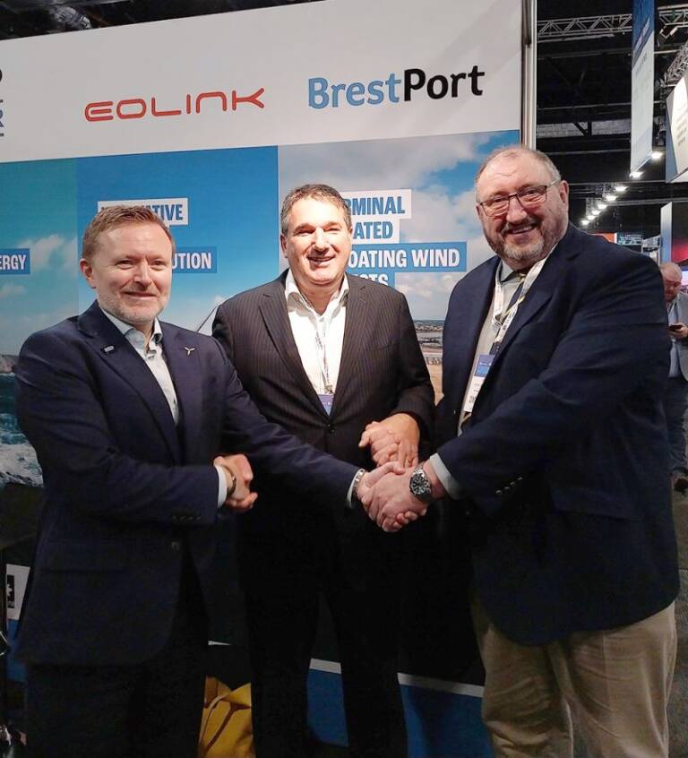 signature de l’Alliance mondiale des ports pour l’éolien flottant